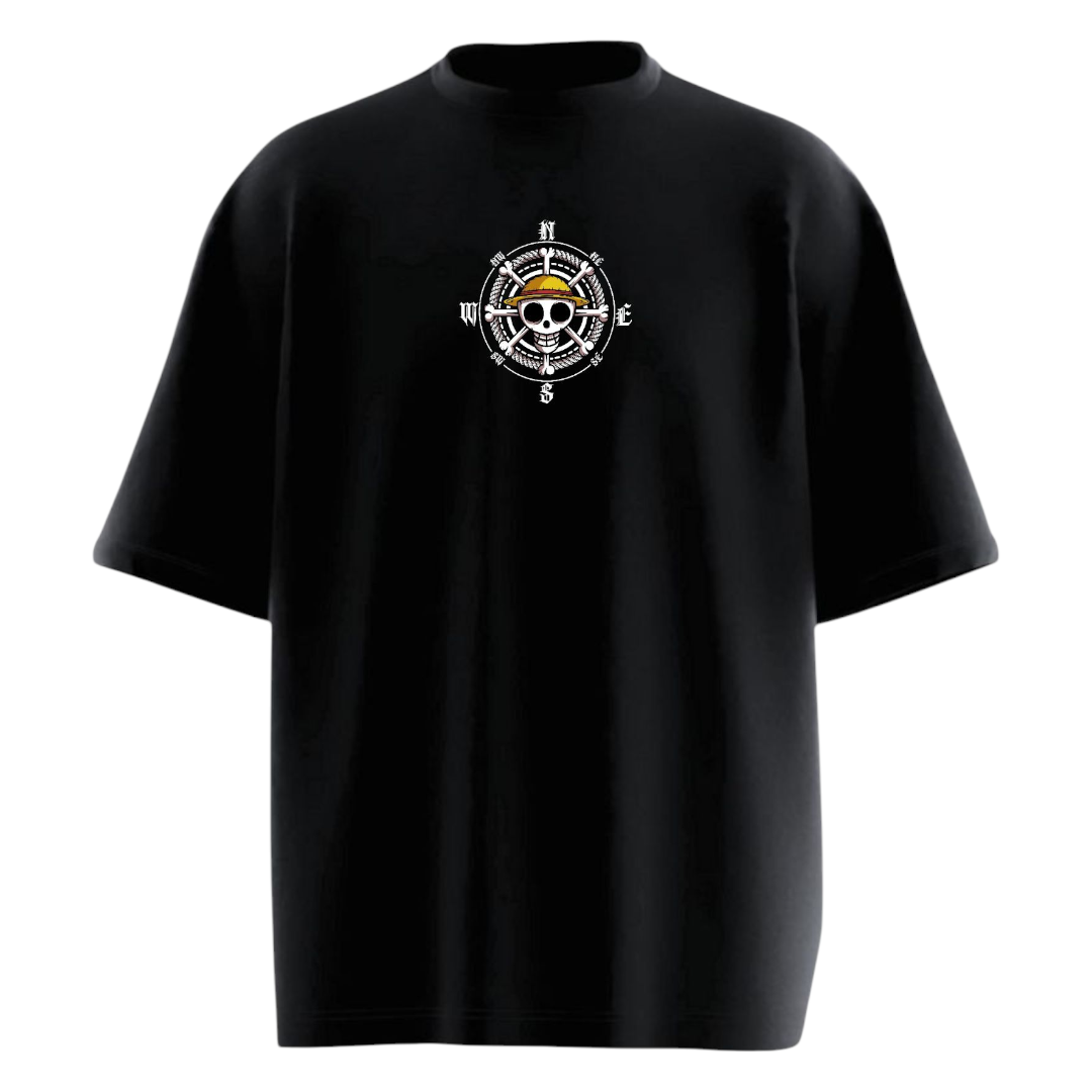 Walking Attitude Luffy Oversized T-shirt