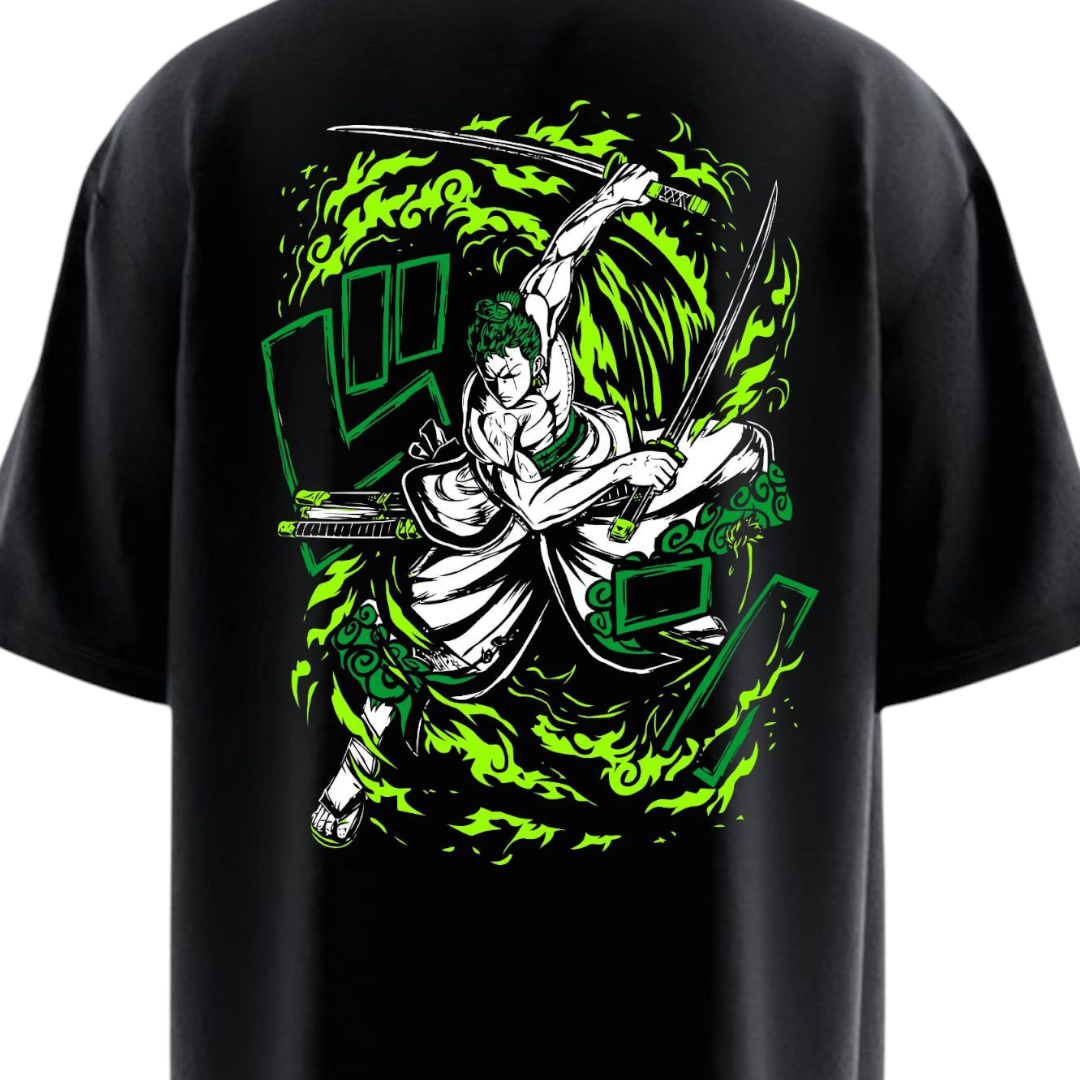 Raged Zoro Oversized T-shirt