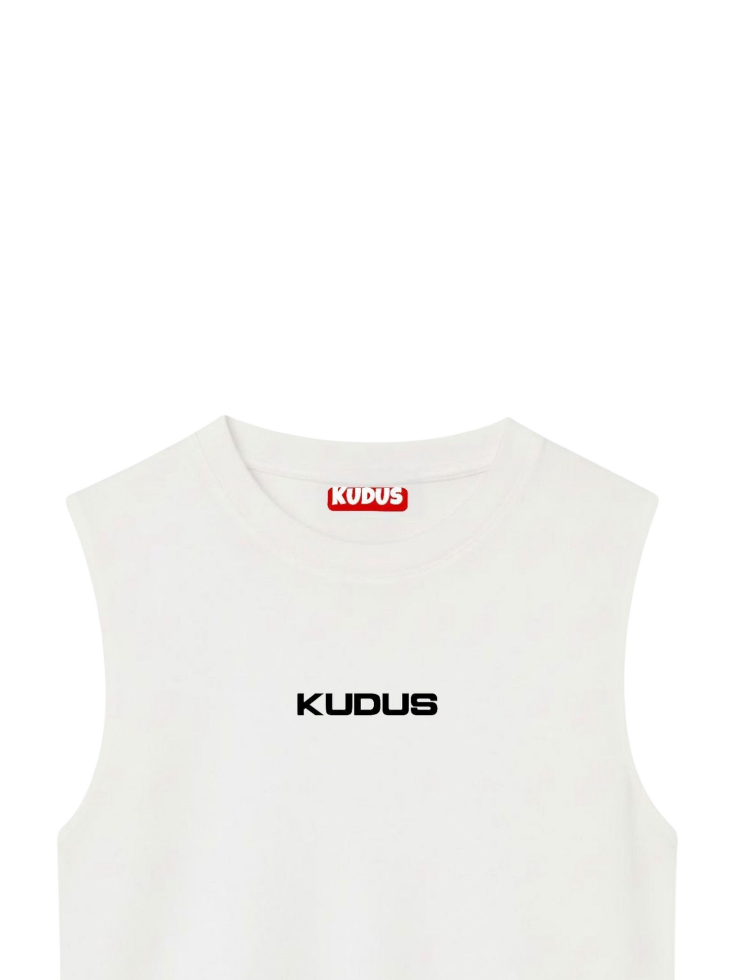ULTRASOFT WHITE SLEEVELESS VESTS