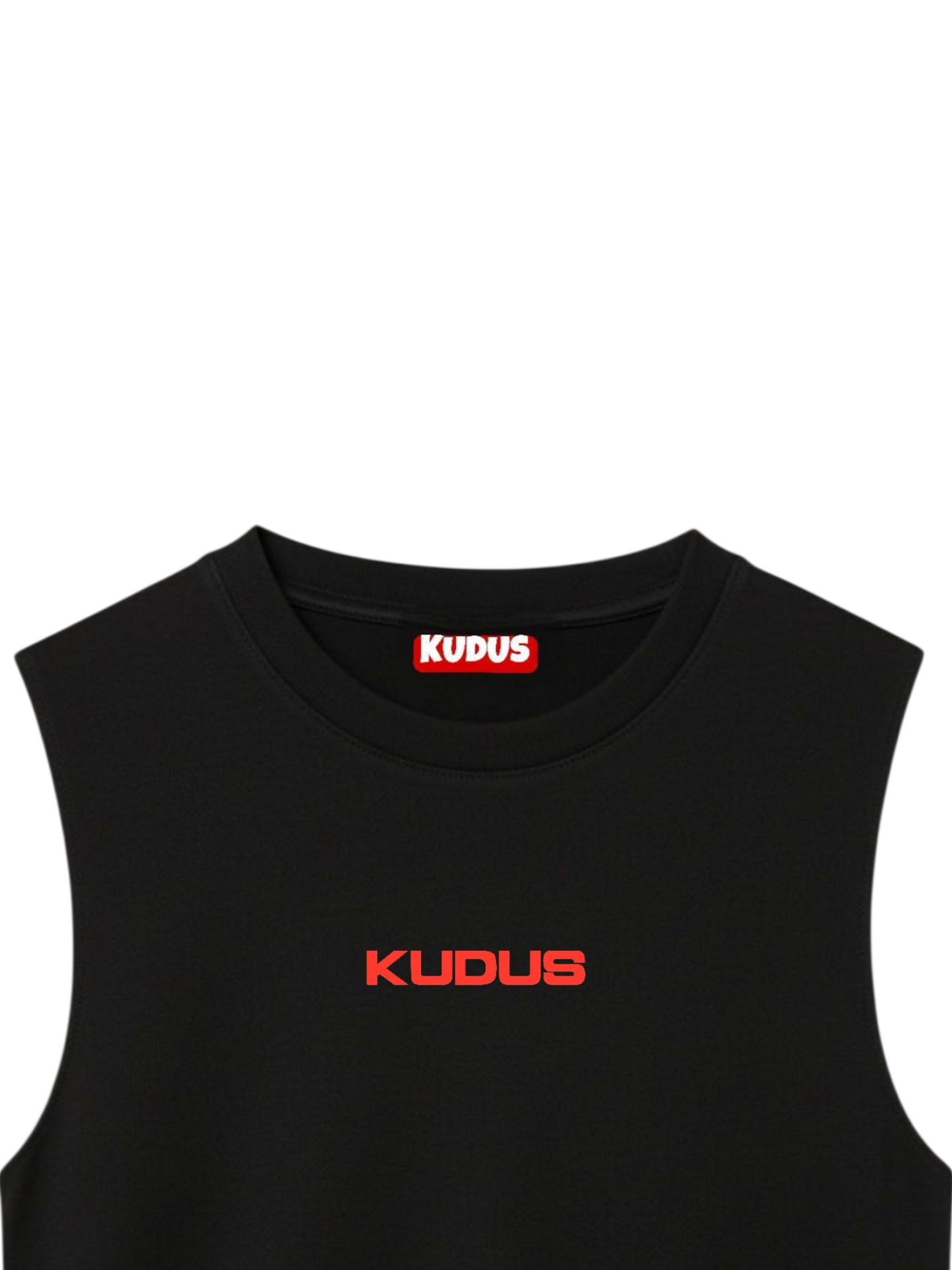 ULTRASOFT BLACK SLEEVELESS VESTS
