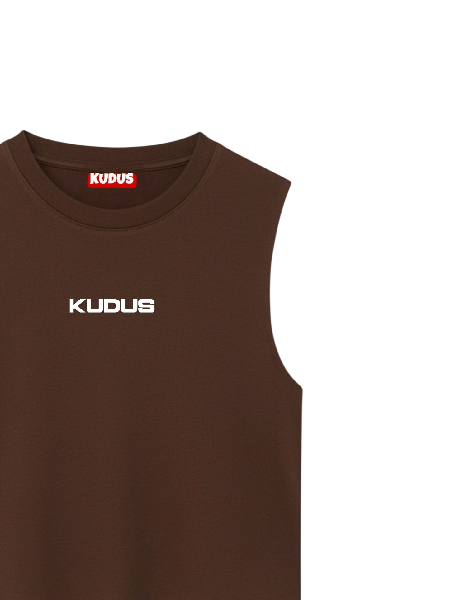 ULTRASOFT BROWN SLEEVELESS VESTS