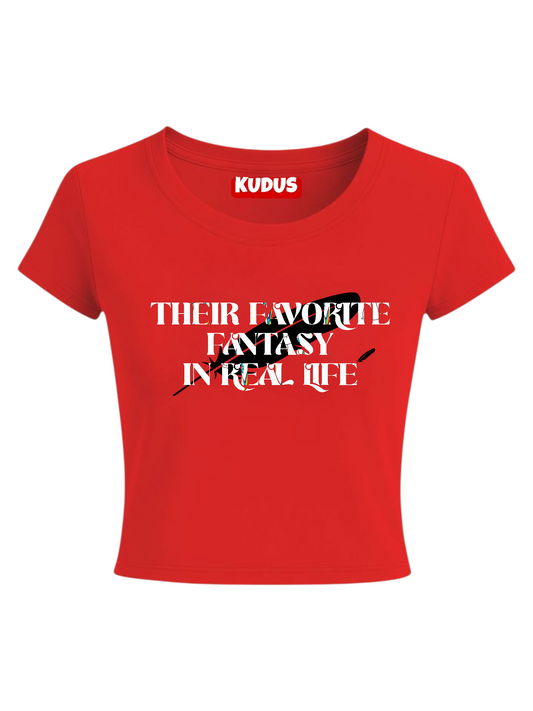 Their Favorite Fantasy Baby Crop Top For Women