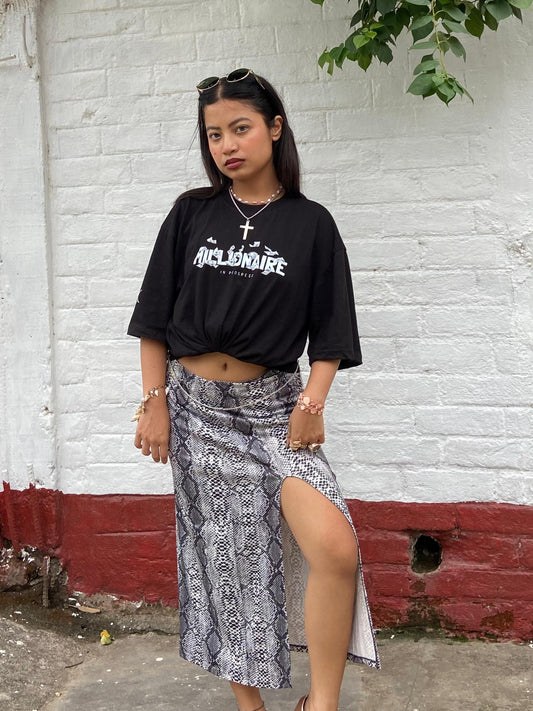 MILLIONAIRE Light Weight Oversized T-shirt