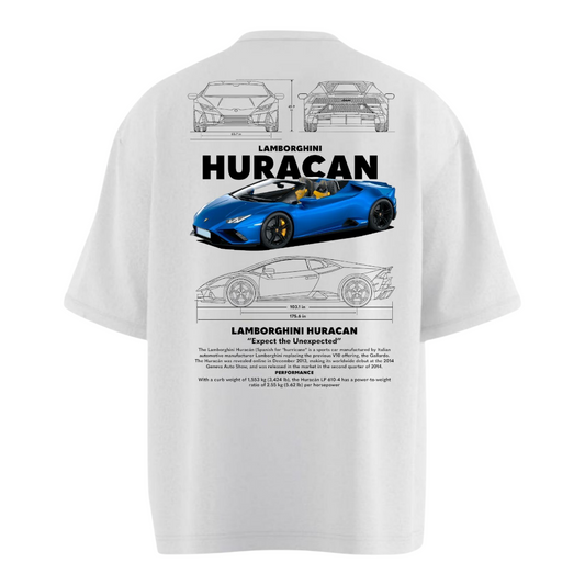 LAMBORGHINI HURACAN Heavy Weight Oversized T-shirt