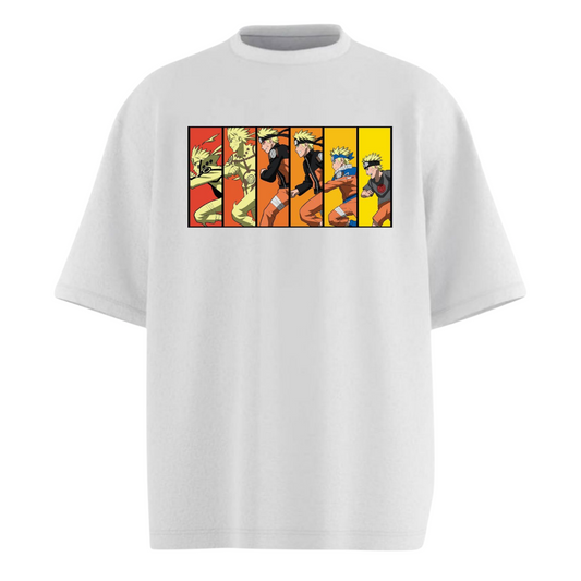 Naruto Timelapse Oversized T-shirt