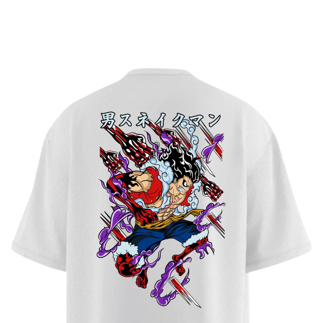 Gear 4 Snakeman Luffy Oversized T-shirt