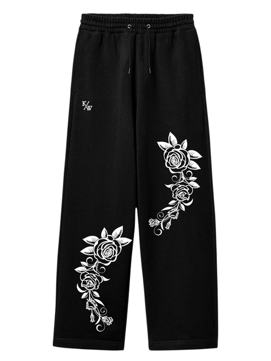 FLOWER Classy Straight Fit Baggy Jogger