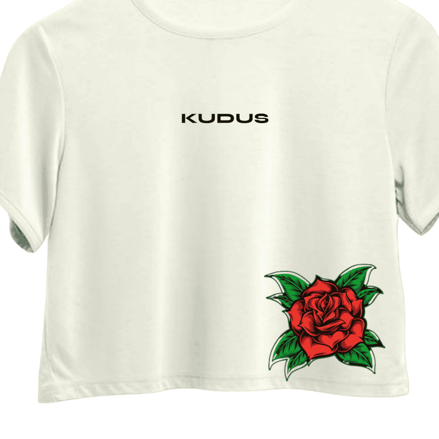 Kudus White Crop Top