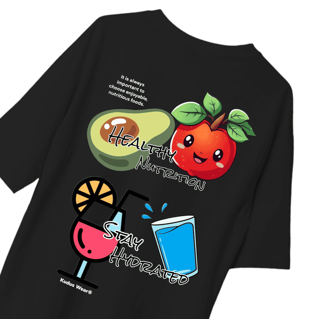 Ultra Soft Heavy Weight Oversized Tshirt - Stay Healthy