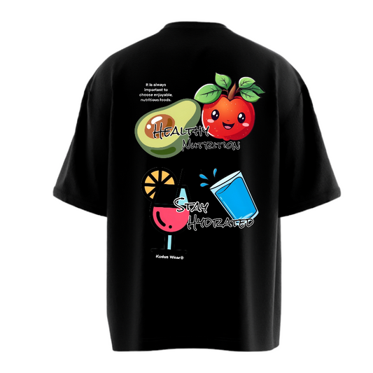 Ultra Soft Heavy Weight Oversized Tshirt - Stay Healthy