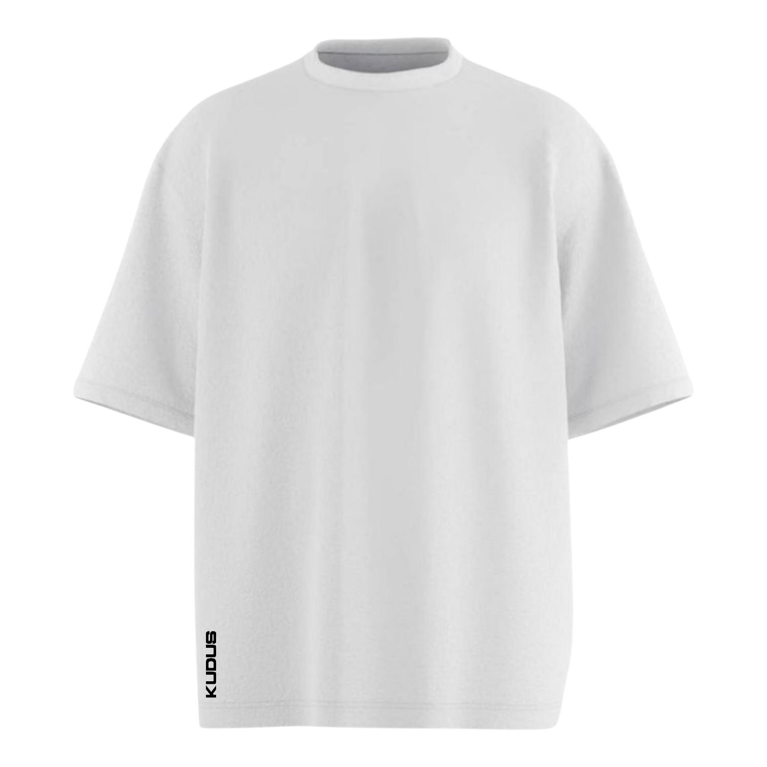 Everyday White Solid Ultrasoft Oversized T-shirt