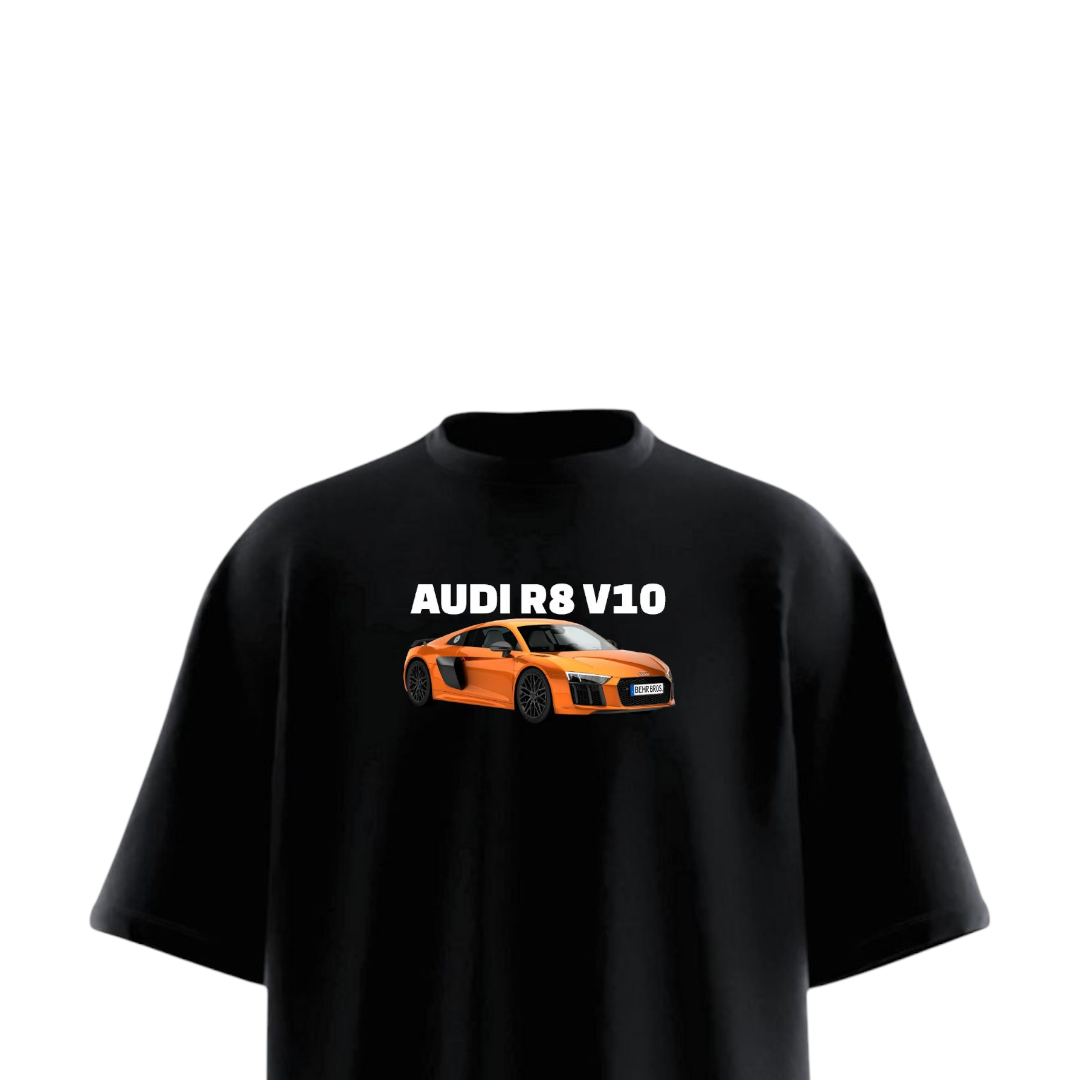 AUDI R8 V10 Heavy Weight Oversized T-shirt