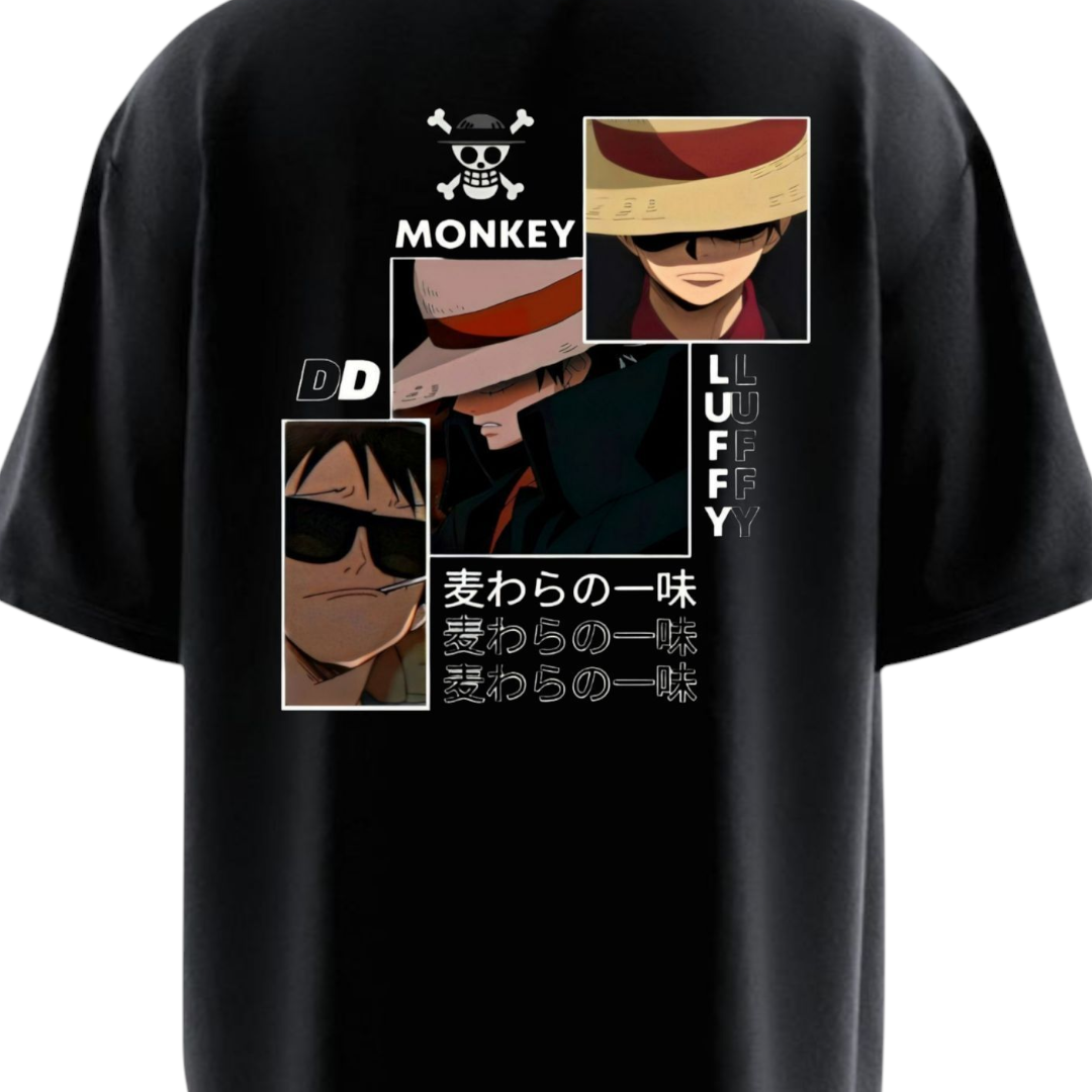 3D2Y Luffy Oversize T-shirt