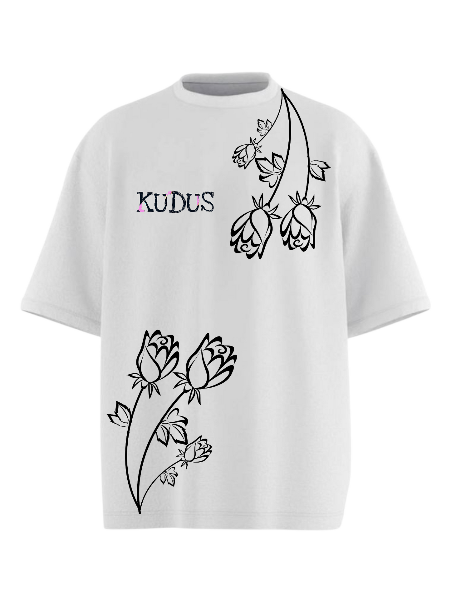 PRISTINE PETAL Heavy Weight Oversized T-shirt