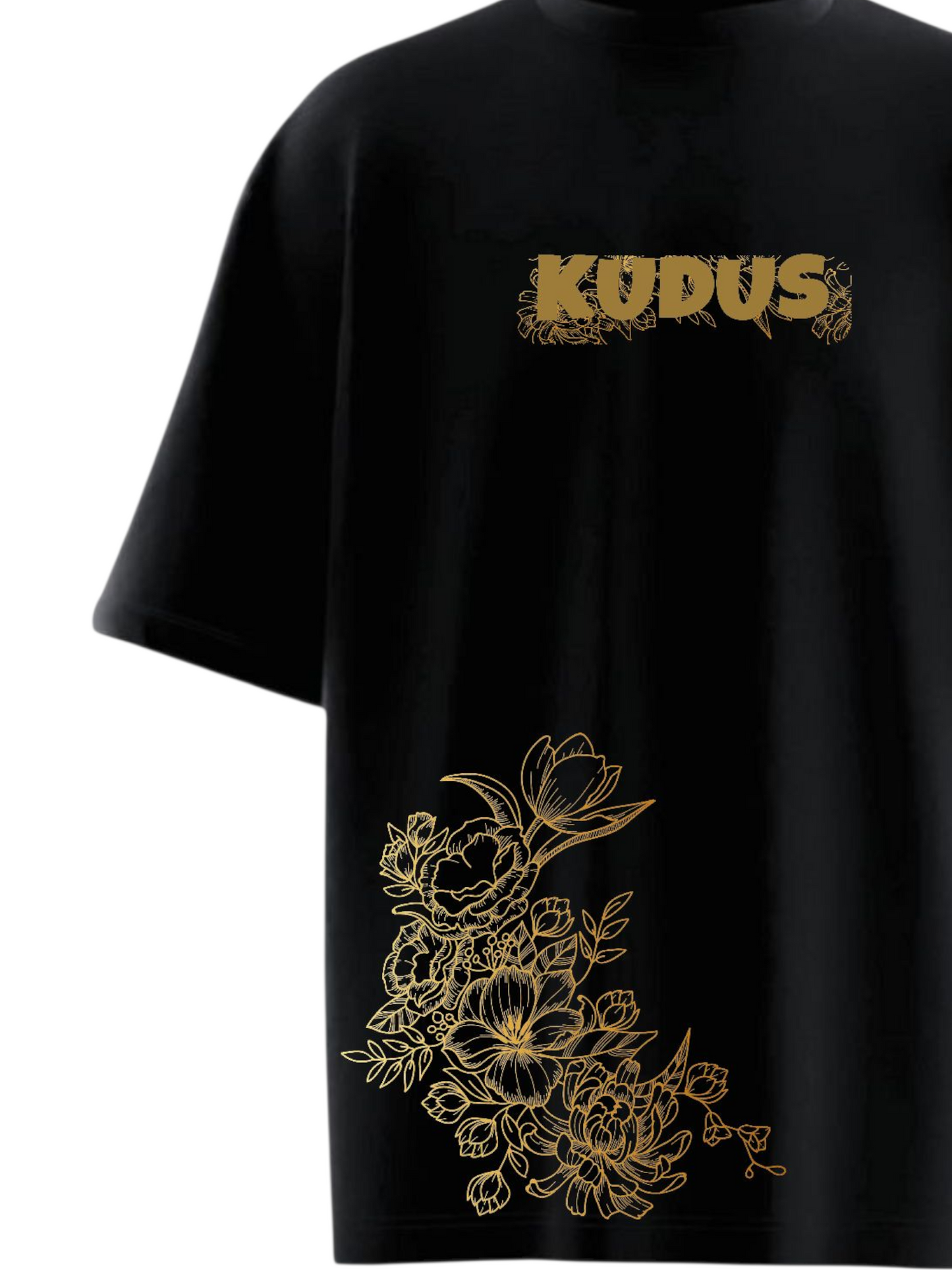 Golden Flower Heavy Weight Oversized T-shirt