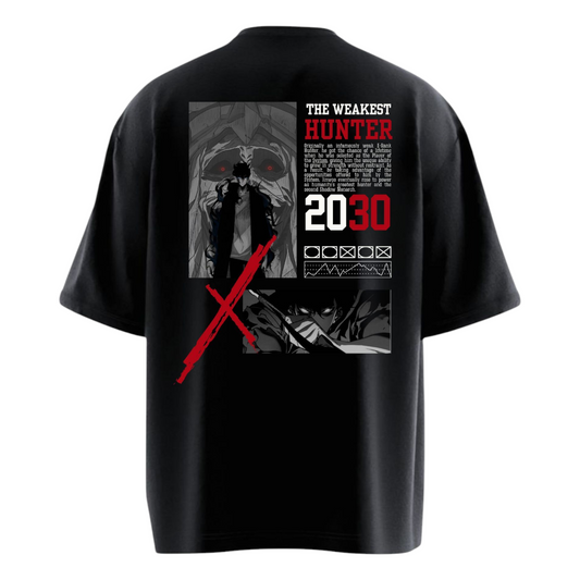 WEAKEST HUNTER SOLO LEVELLING Oversized T-shirt