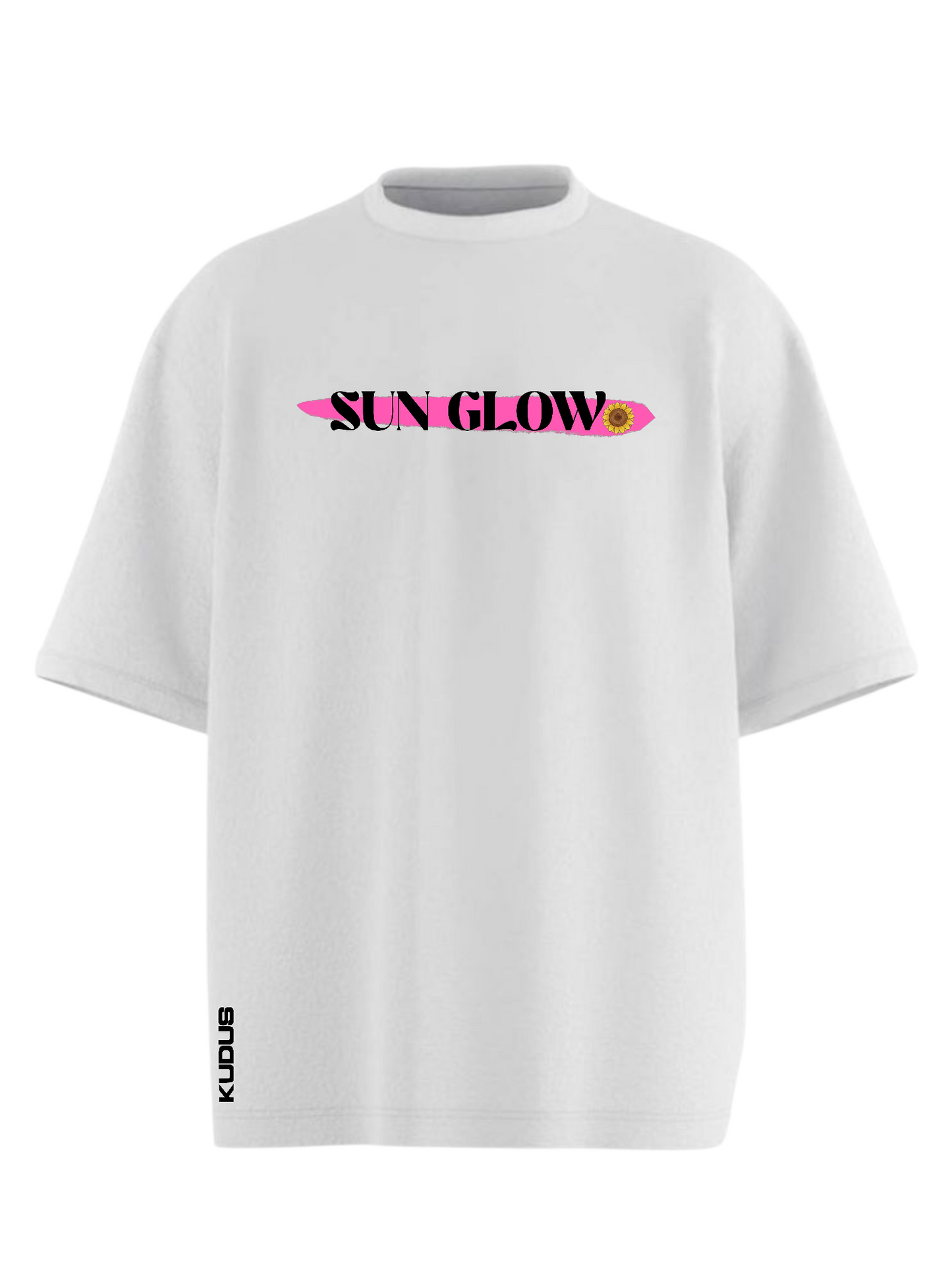 SUN GLOW SUNFLOWER Heavy Weight Oversized T-shirt