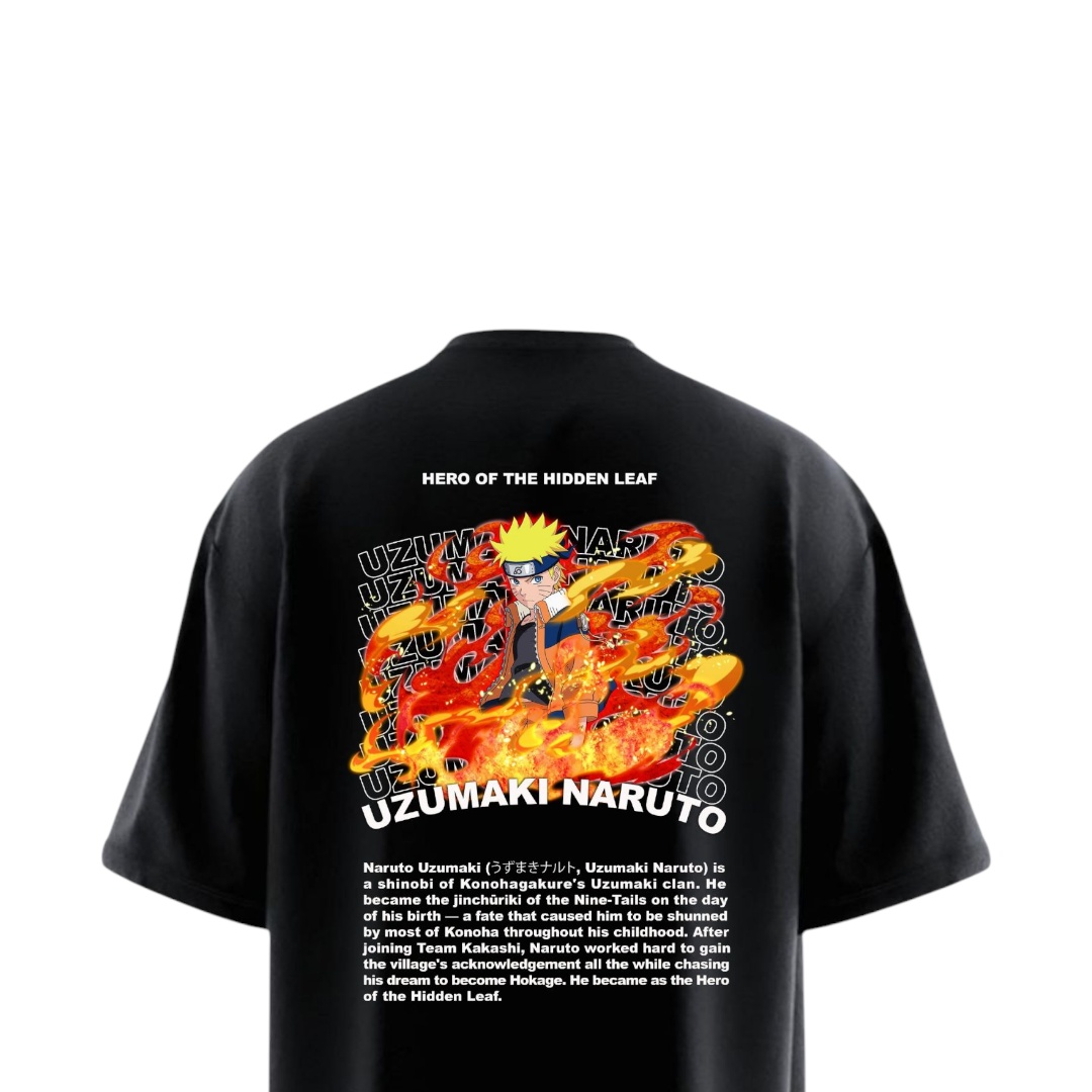 Uzumaki Naruto Oversized T-shirt