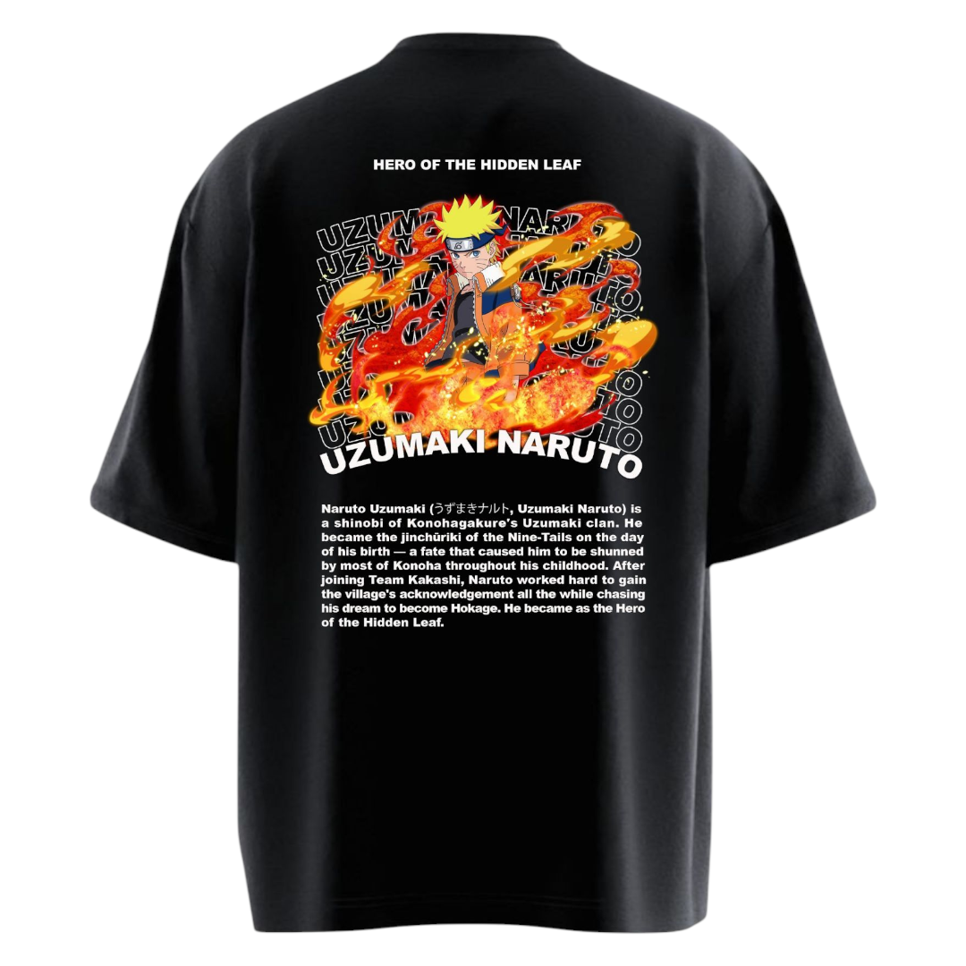 Uzumaki Naruto Oversized T-shirt – Kudus wear