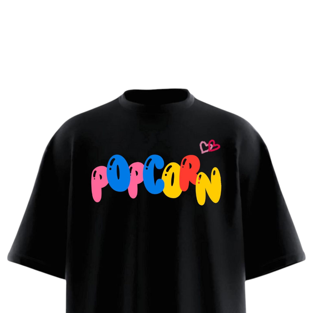 POPCORN Soft Oversized T-shirt