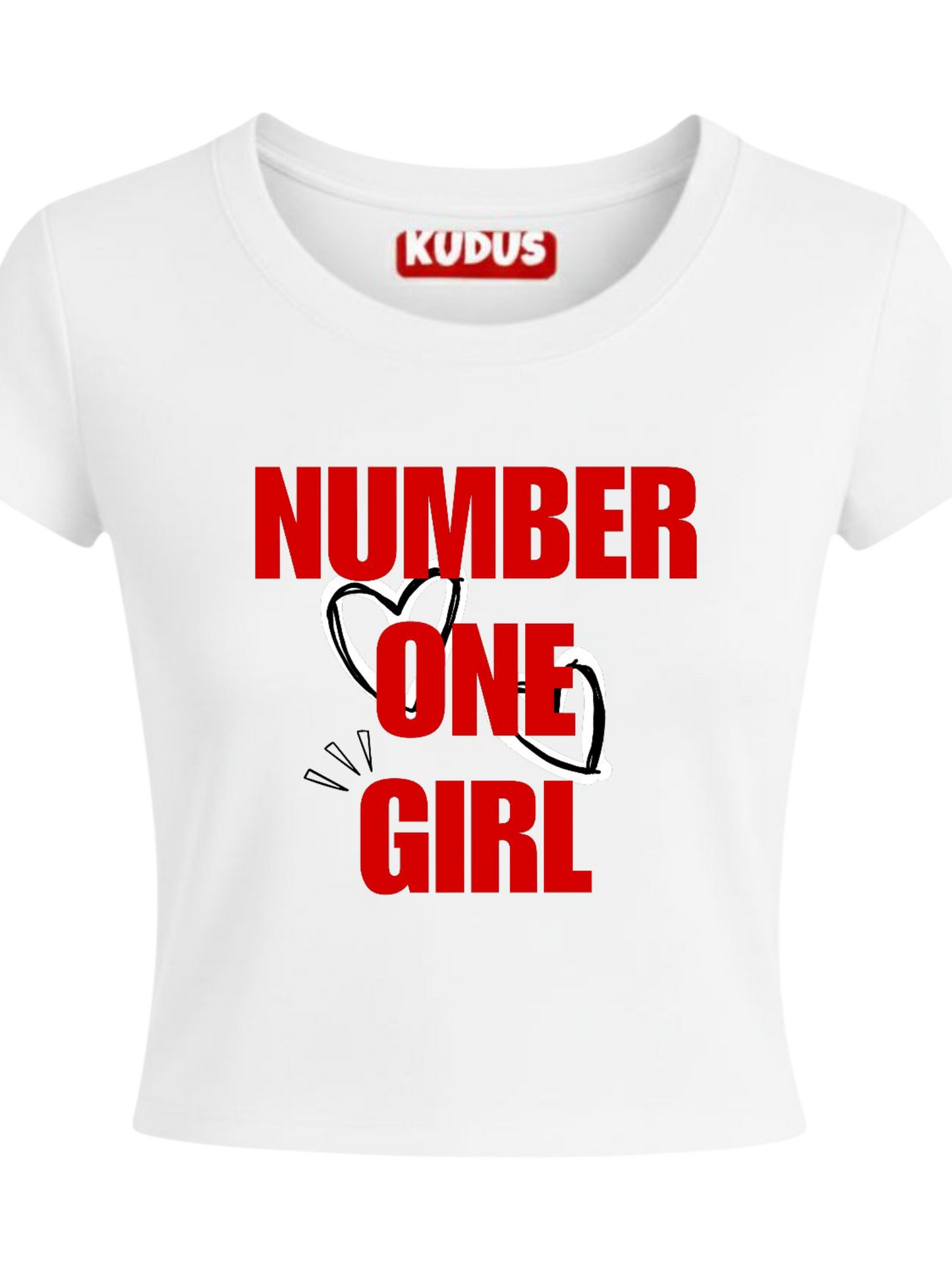 Number One Girl - Baby Crop Top For Women