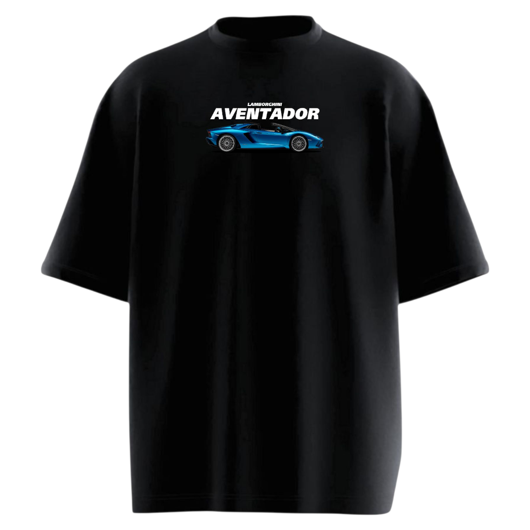 LAMBORGHINI AVENTADOR Heavy Weight Oversized T-shirt