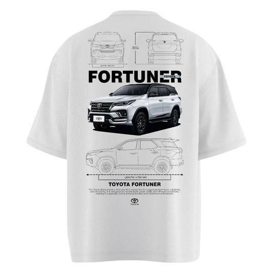 TOYOTA FORTUNER Heavy Weight Oversized T-shirt