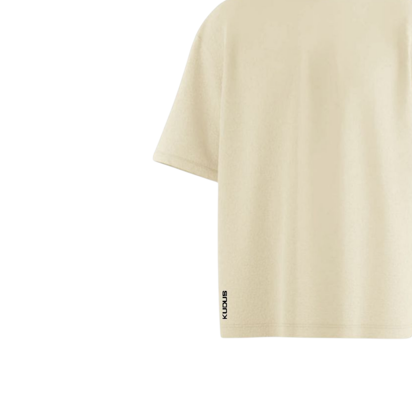 Everyday Ivory White Solid Ultrasoft Oversized T-shirt