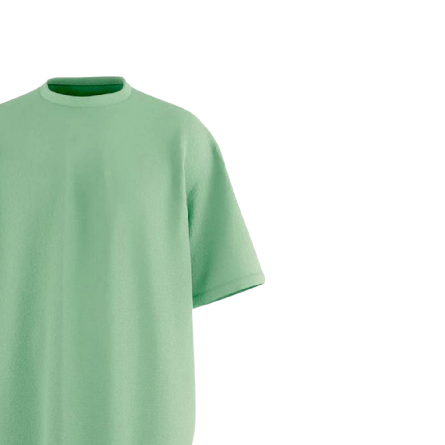 Everyday Sage Green Solid Ultrasoft Oversized T-shirt