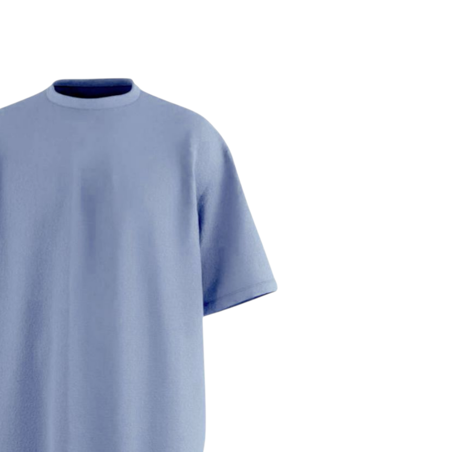 Everyday Classy Bluish Water Solid Ultrasoft Oversized T-shirt