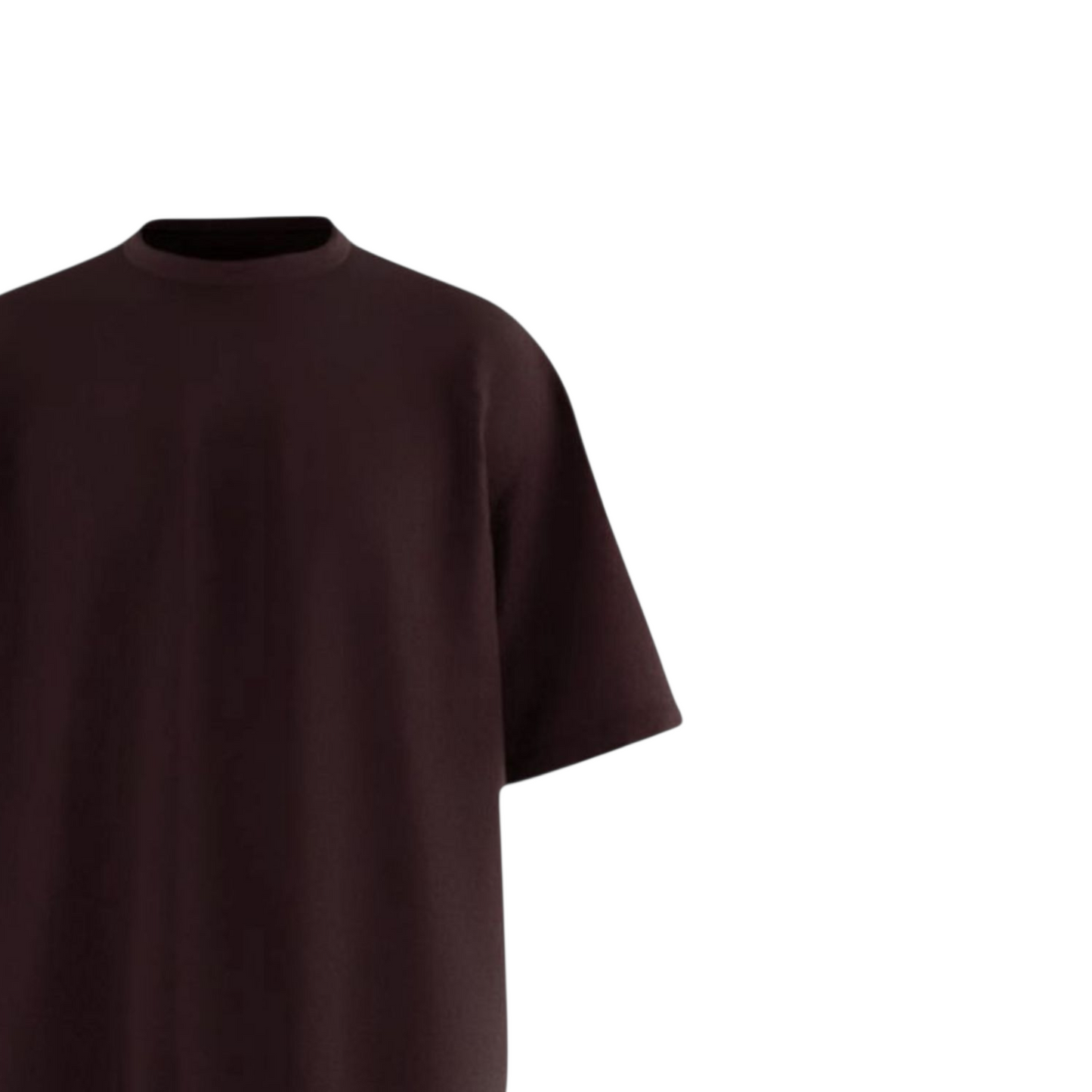 Everyday Classy Brown Solid Ultrasoft Oversized T-shirt