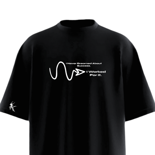 WORKED FOR IT Light Weight Oversized T-shirt