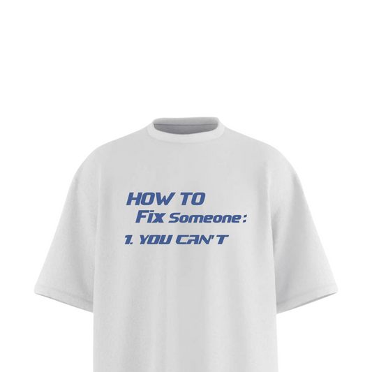 YOU CAN'T Light Weight Oversized T-shirt