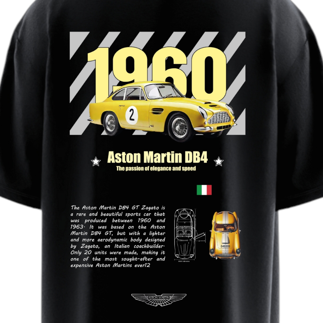 Aston Martin 1960 Heavy Weight Oversized T-shirt