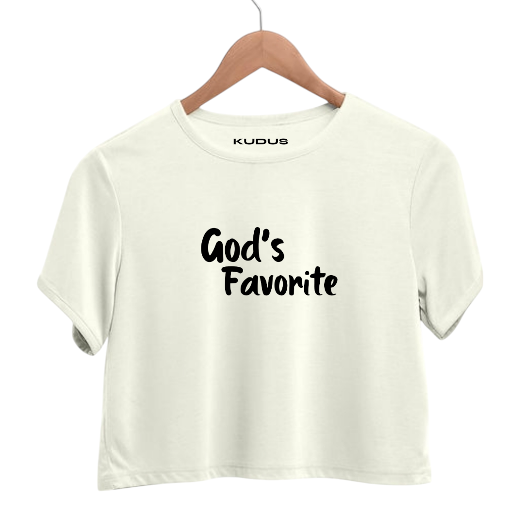 God's Favorite Crop Top