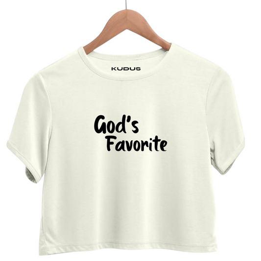 God's Favorite Crop Top