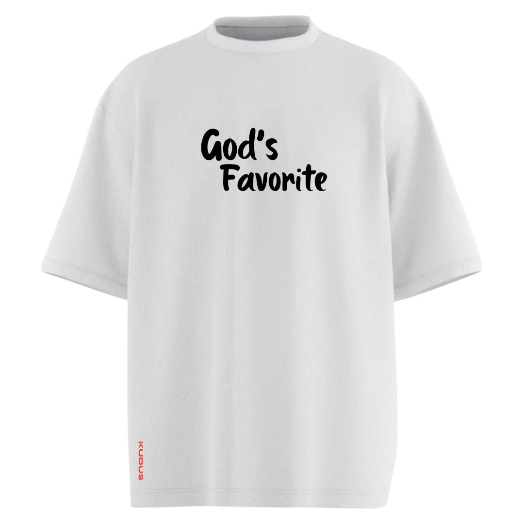 GOD'S FAVORITE Heavy Weight Oversized T-shirt