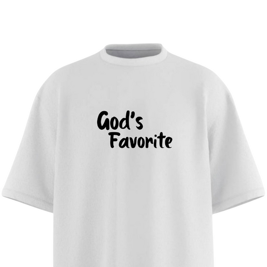 GOD'S FAVORITE Heavy Weight Oversized T-shirt