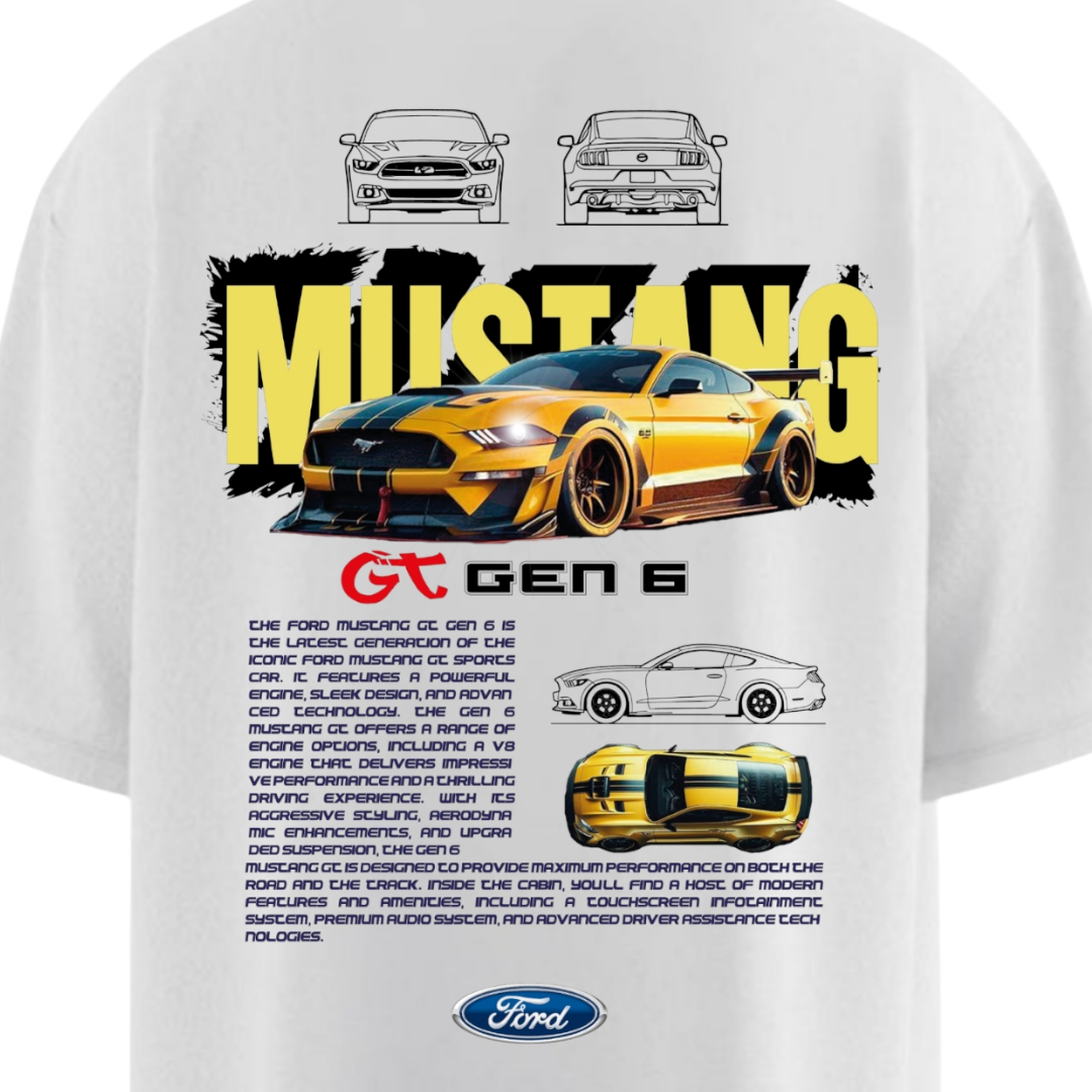 Mustang Heavy Weight Oversized T-shirt