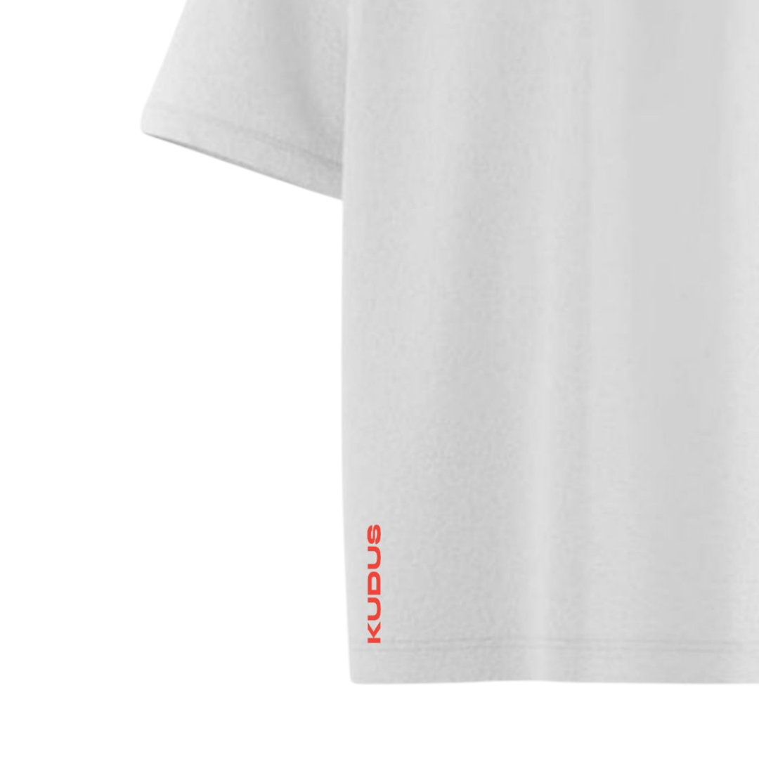 KISSES WHITE Light Weight Oversized T-shirt