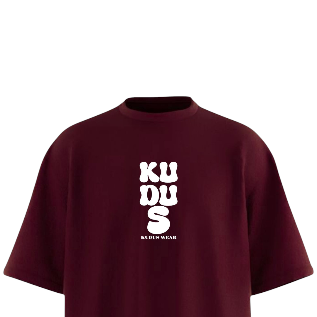The Limited Edition Moody Maroon Oversized T-shirt