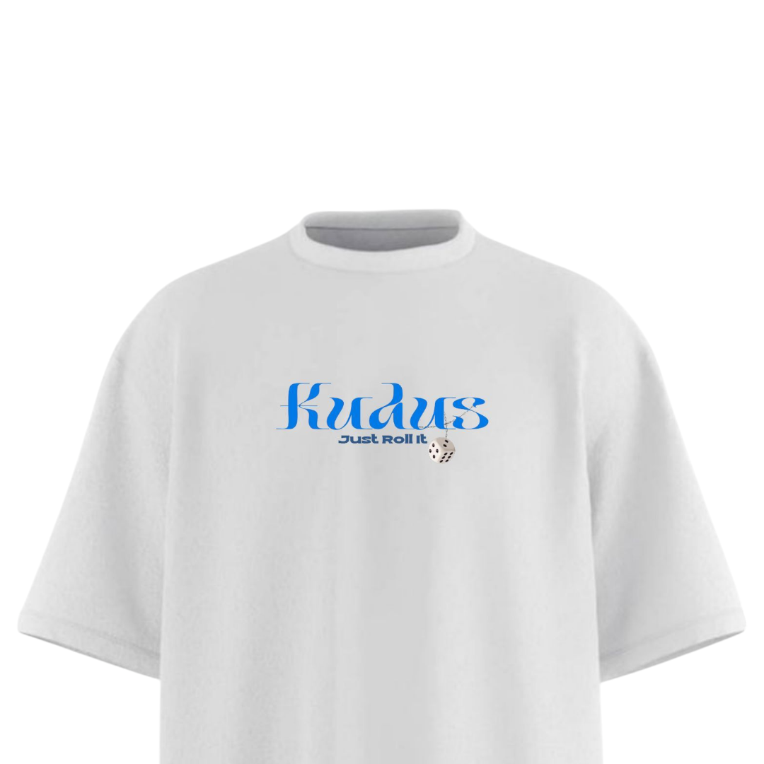 Rolling White Heavy Weight Oversized T-shirt