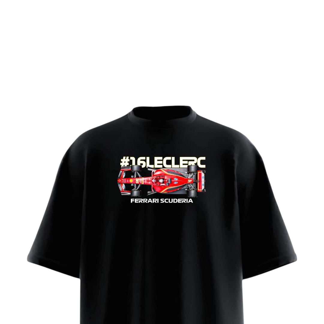 FERRARI SCUDERIA Heavy Weight Oversized T-shirt