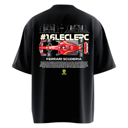 FERRARI SCUDERIA Heavy Weight Oversized T-shirt