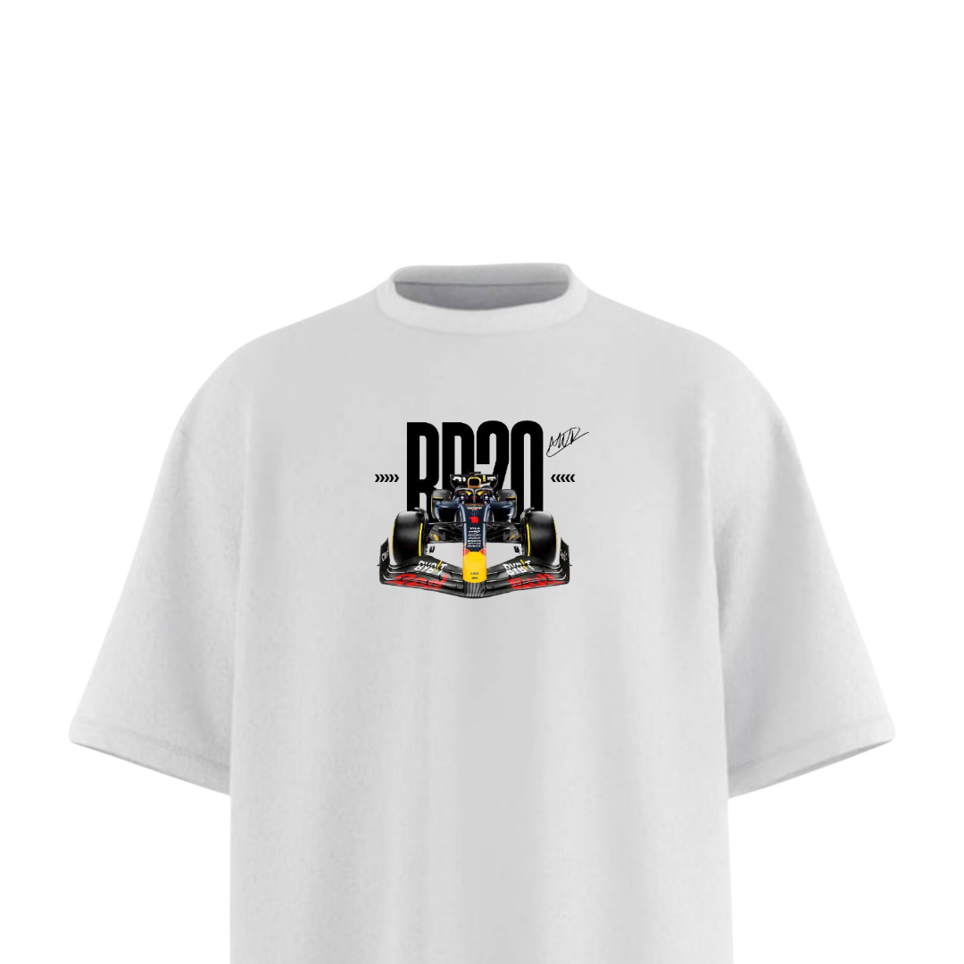 FORMULA 1 RB20 RACING Heavy Weight Oversized T-shirt