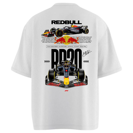 FORMULA 1 RB20 RACING Heavy Weight Oversized T-shirt