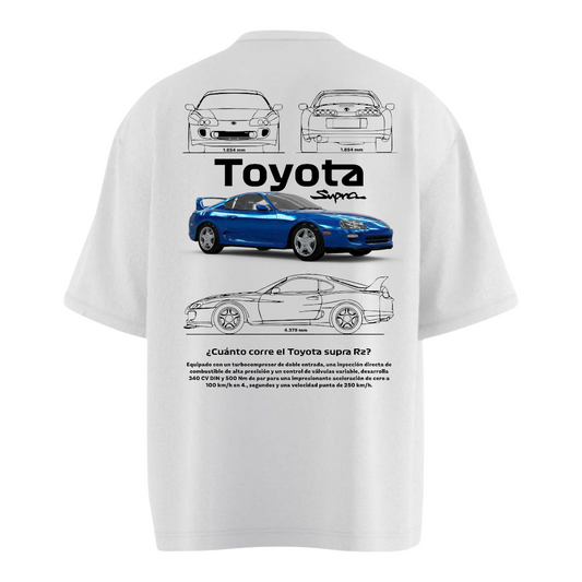 TOYOTA SUPRA Heavy Weight Oversized T-shirt
