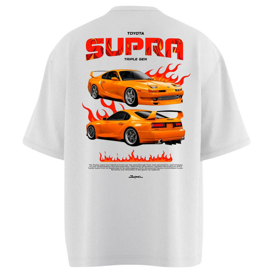 TOYOTA SUPRA Heavy Weight Oversized T-shirt