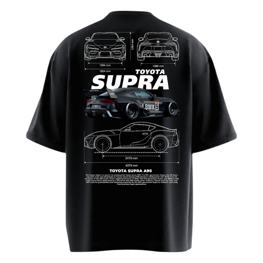 TOYOTA SUPRA A90 Heavy Weight Oversized T-shirt