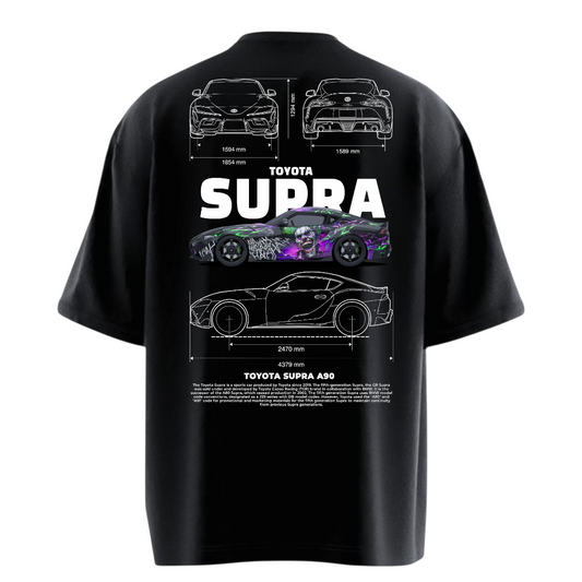 TOYOTA SUPRA A90 Heavy Weight Oversized T-shirt